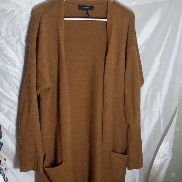 Forever 21 Sweaters - Forever 21 women's sweater duster small Y2k
